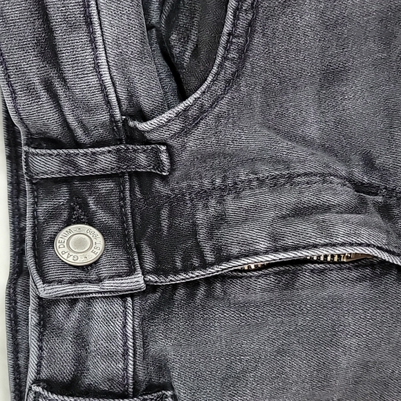 GAP Kids Denim Black Shortie High Rise Size 10 - Picture 3 of 6